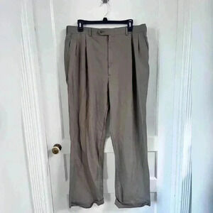 VINTAGE Burberrys Men’s Pure Wool Pleated
Trousers 36x30 USA 90s